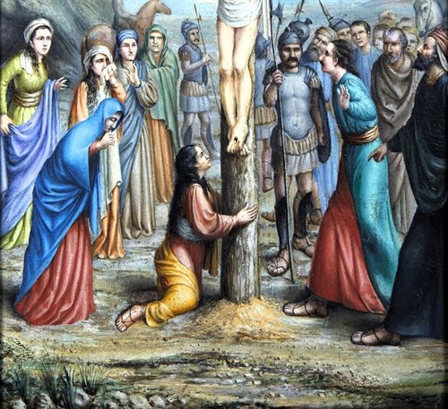 « Crucifixion du Christ »   Huile sur panneau